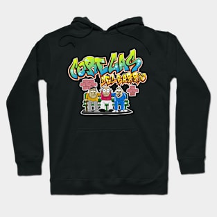 Coregas del barrio Hoodie